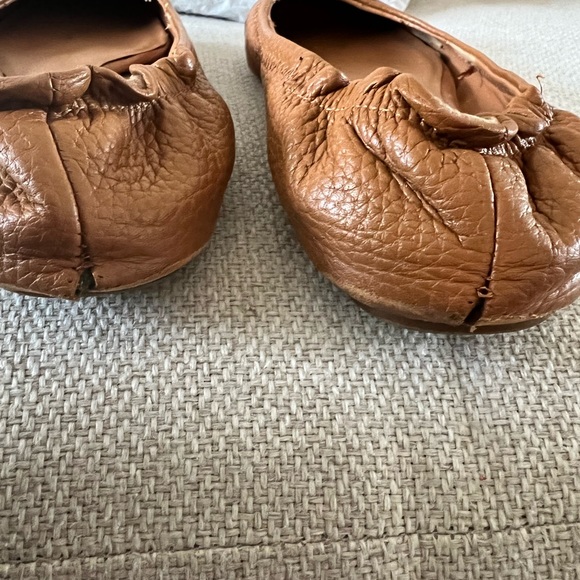 Tory Burch Reva ballet flats brown, tan - Picture 5 of 5